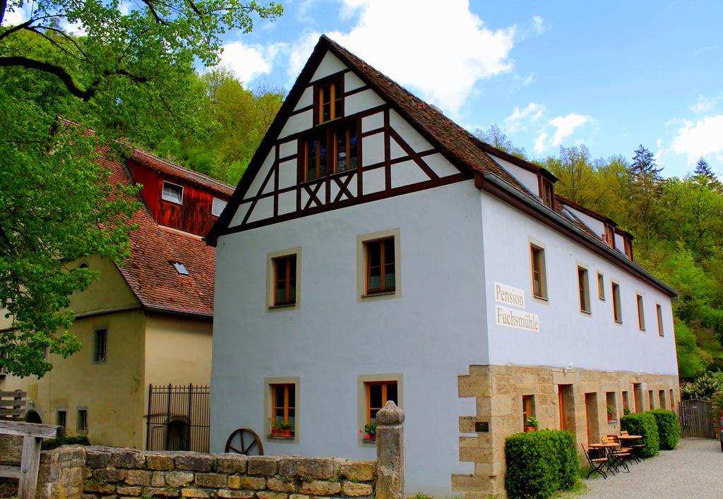 Pension Fuchsmuehle Rothenburg ob der Tauber Exterior foto
